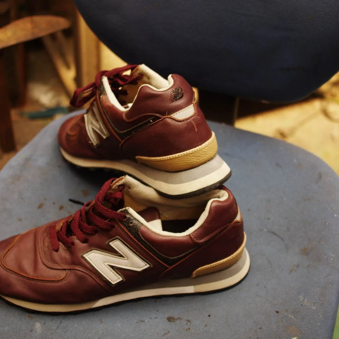 佐賀県　Y様　New Balance576　ウェッジヒールと...
