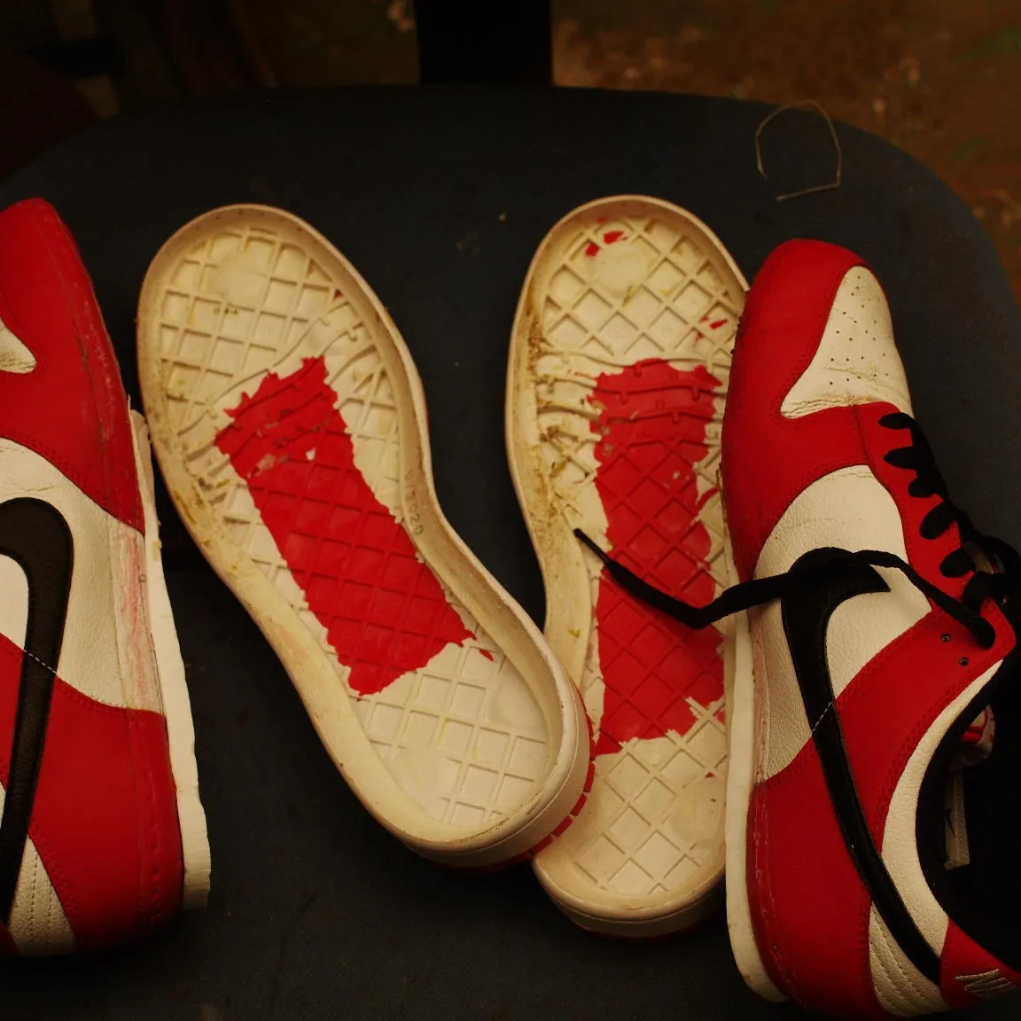 東京都　N様　NIKE　DUNK　ゴルフシューズ　ソール剥が...
