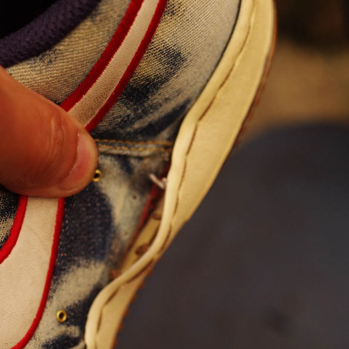 倉敷市　O様　NIKE　Air Force1　ソール内クッシ...