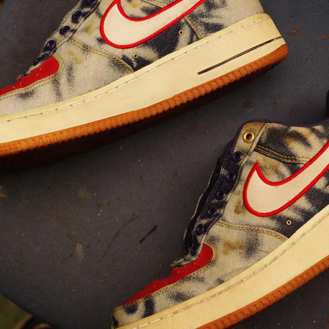 倉敷市　O様　NIKE　Air Force1　ソール内クッシ...