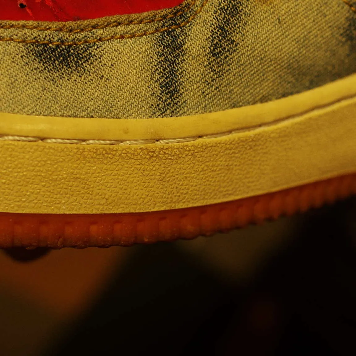 倉敷市　O様　NIKE　Air Force1　ソール内クッシ...