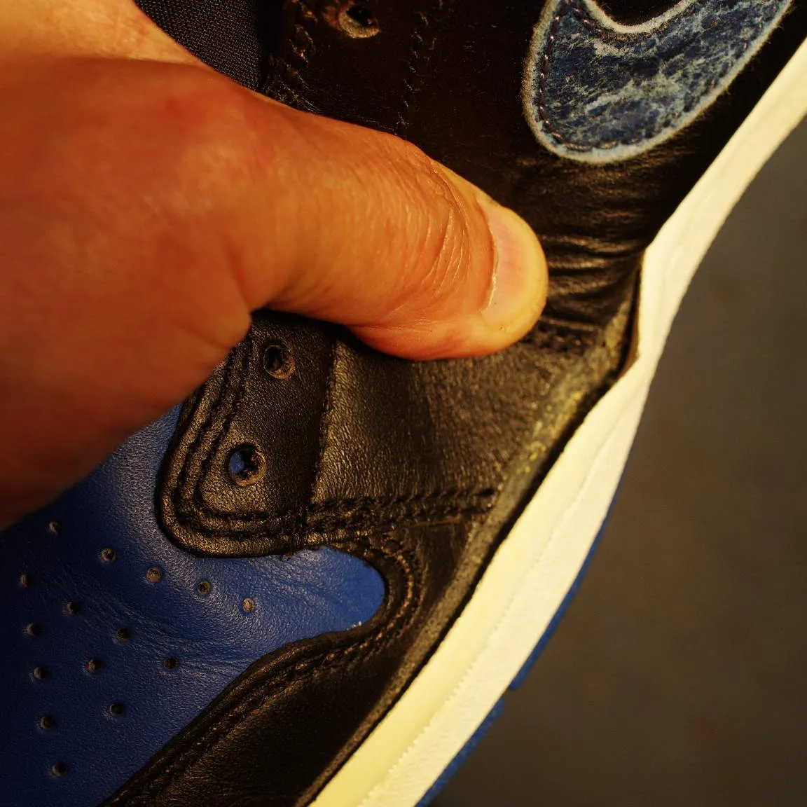 倉敷市　O様　NIKE　AIR JORDAN1　ソール内クッ...