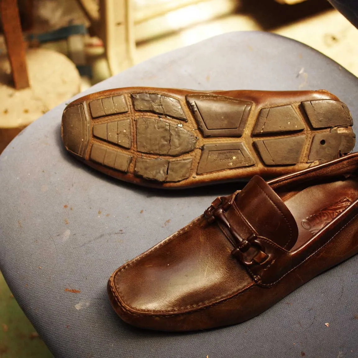東京都　M様　Ferragamo　ドライビングシューズ　カス...