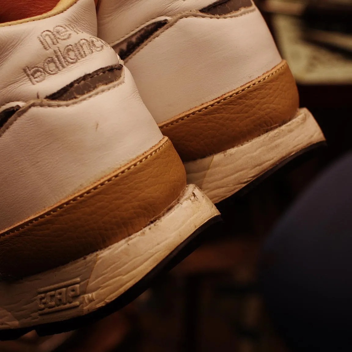 愛媛県　T様　New Balance576　ヒールカップ交換