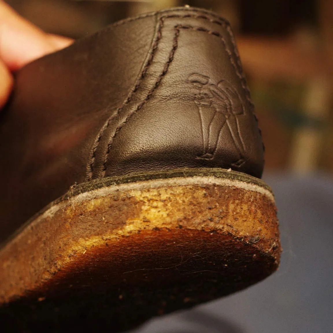 愛知県　T様　Clarks　デザートトレック　オールソール交...