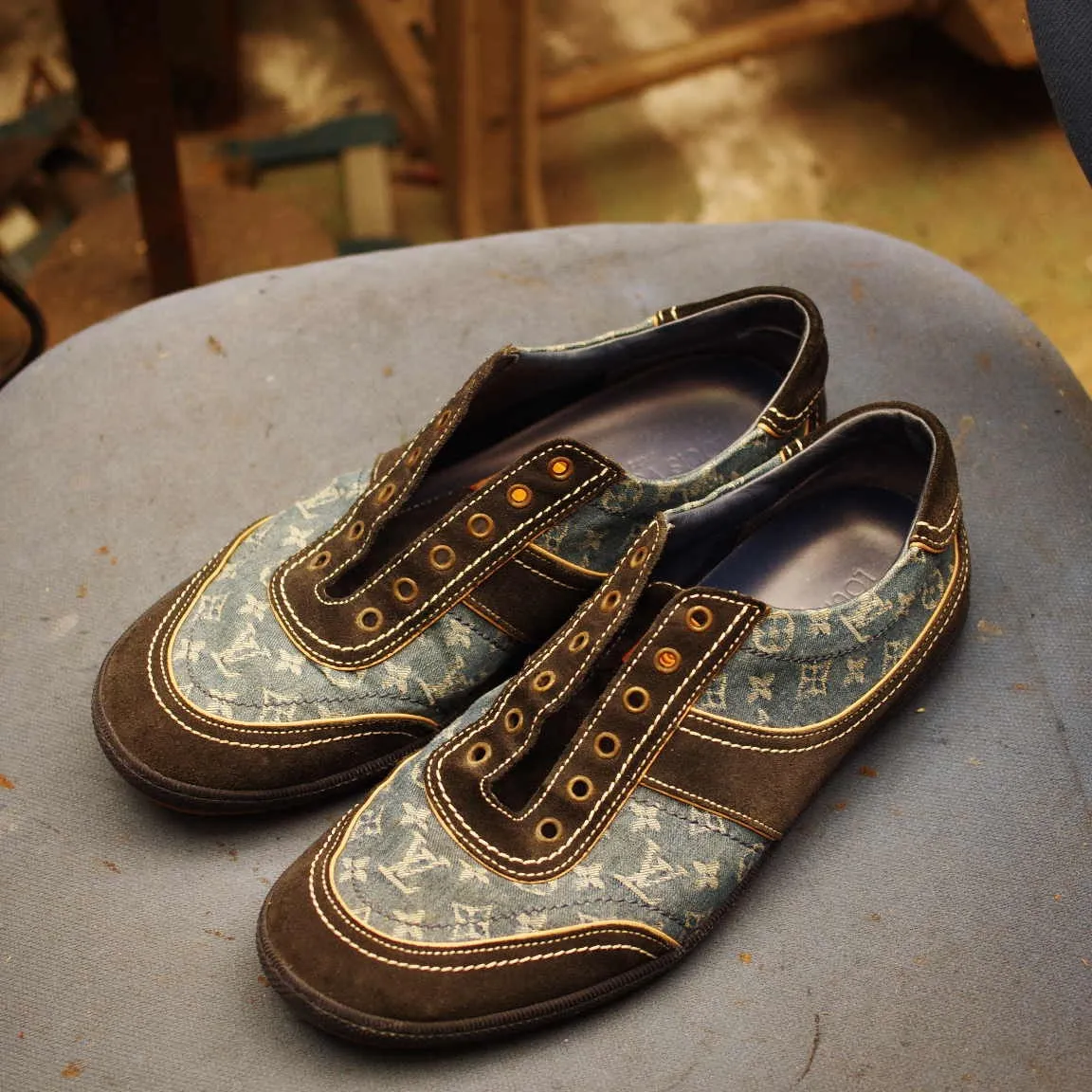 東京都　N様　LOUIS VUITTON　スニーカー　オール...