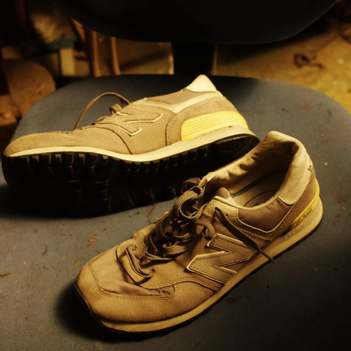 静岡県　M様　New Balance　574　ウェッジヒール...