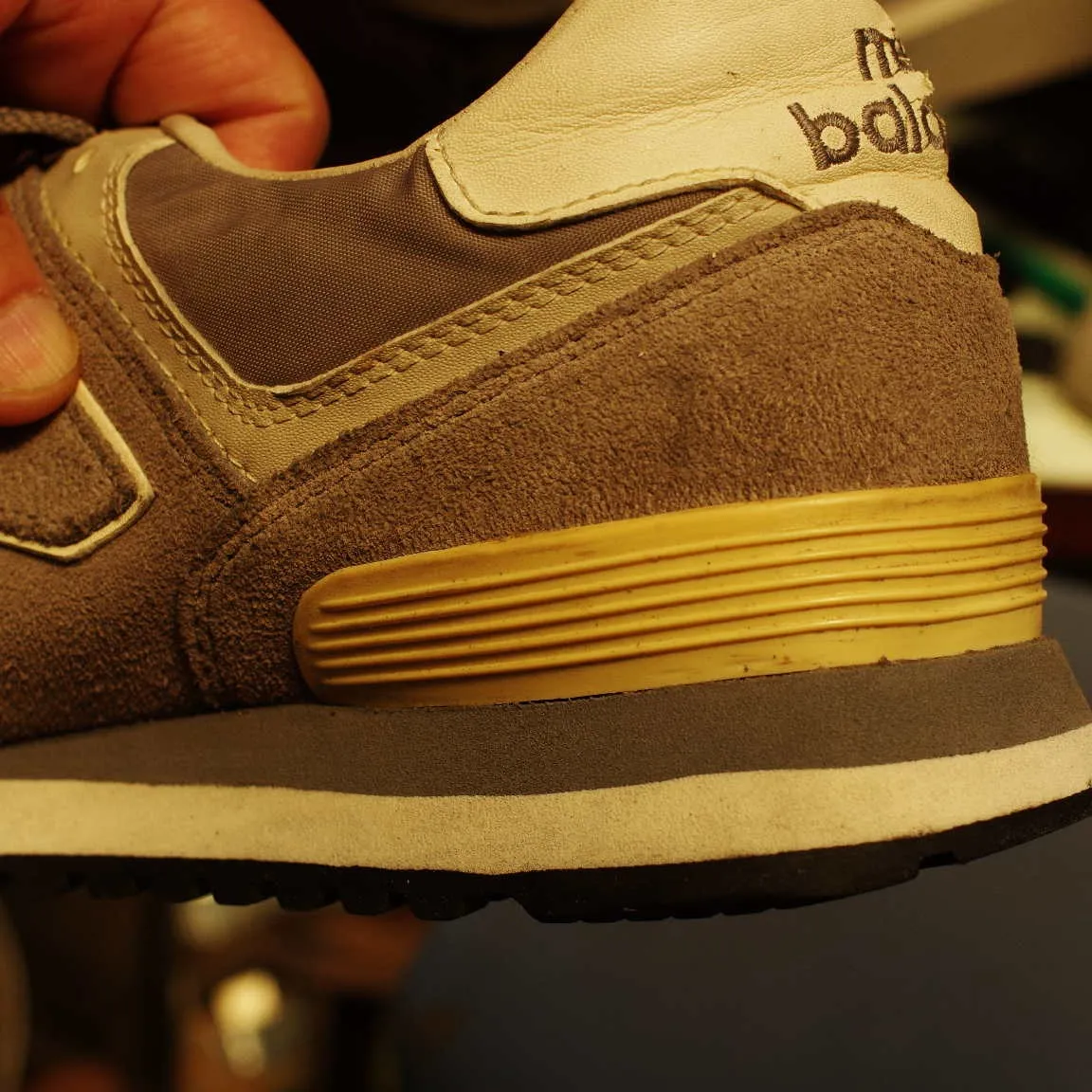 静岡県　M様　New Balance　574　ウェッジヒール...