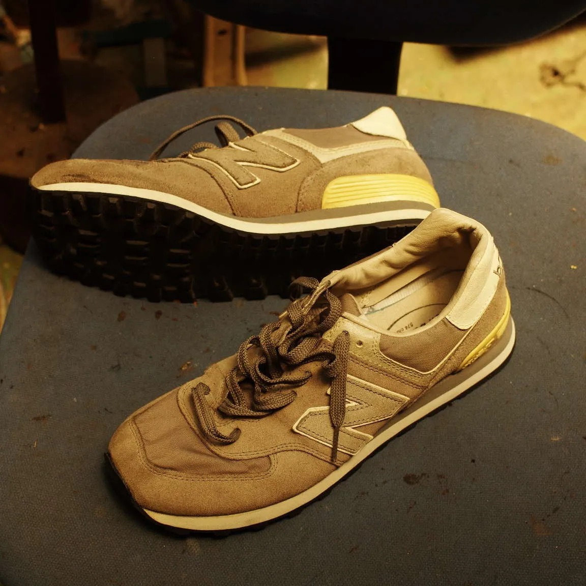 静岡県　M様　New Balance　574　ウェッジヒール...