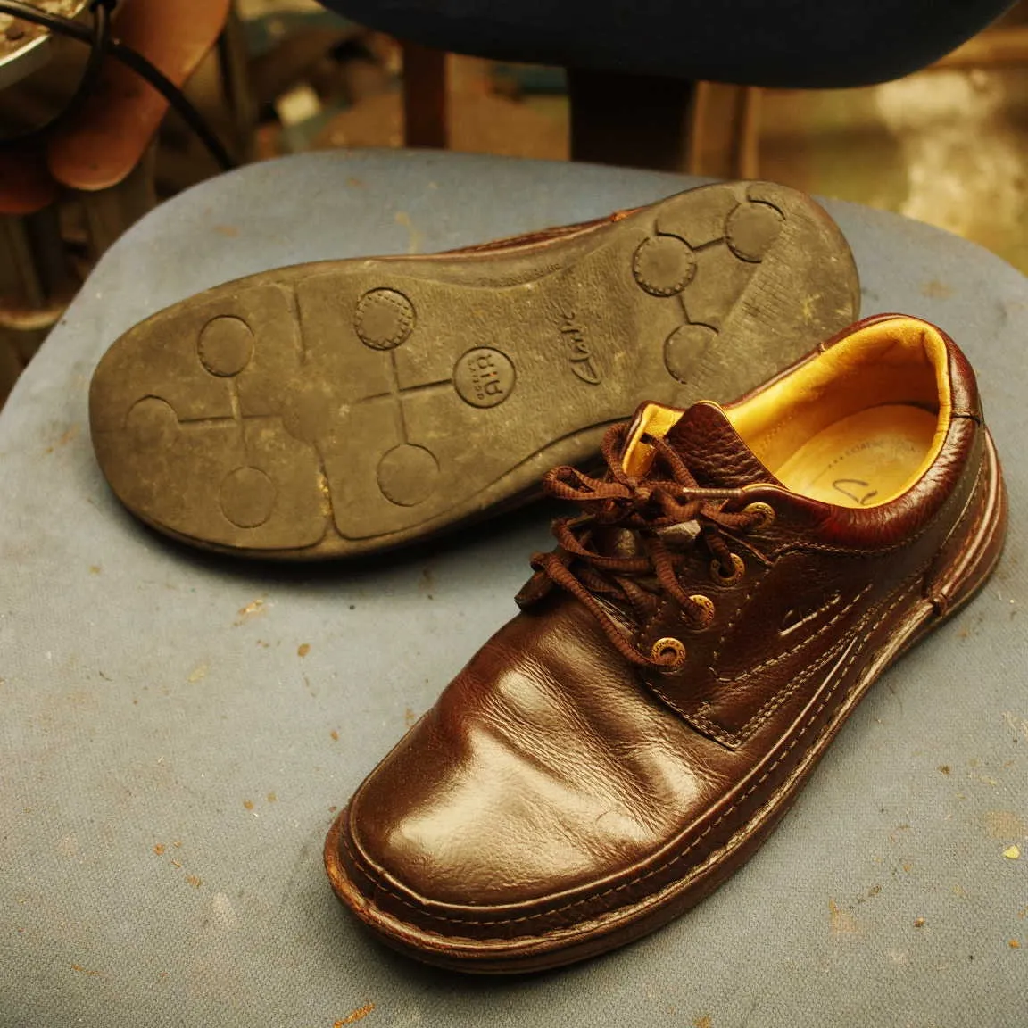 新潟県　H様　Clarks　Nature3　オールソール修理