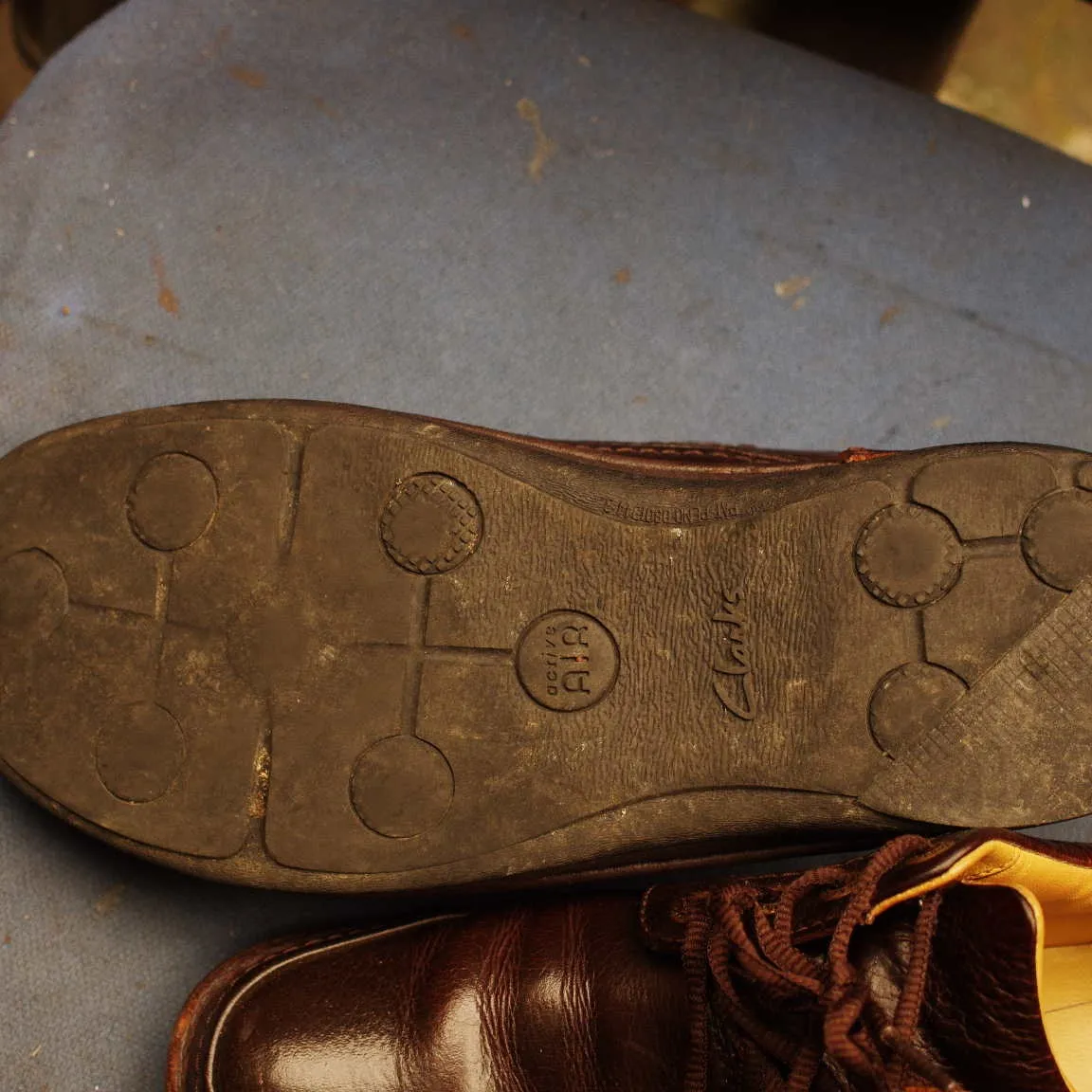 新潟県　H様　Clarks　Nature3　オールソール修理