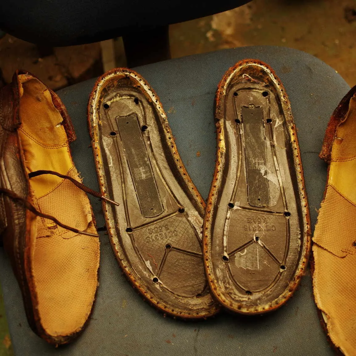 新潟県　H様　Clarks　Nature3　オールソール修理