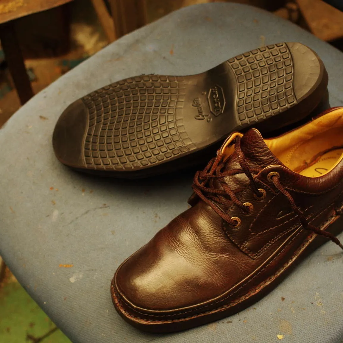 新潟県　H様　Clarks　Nature3　オールソール修理