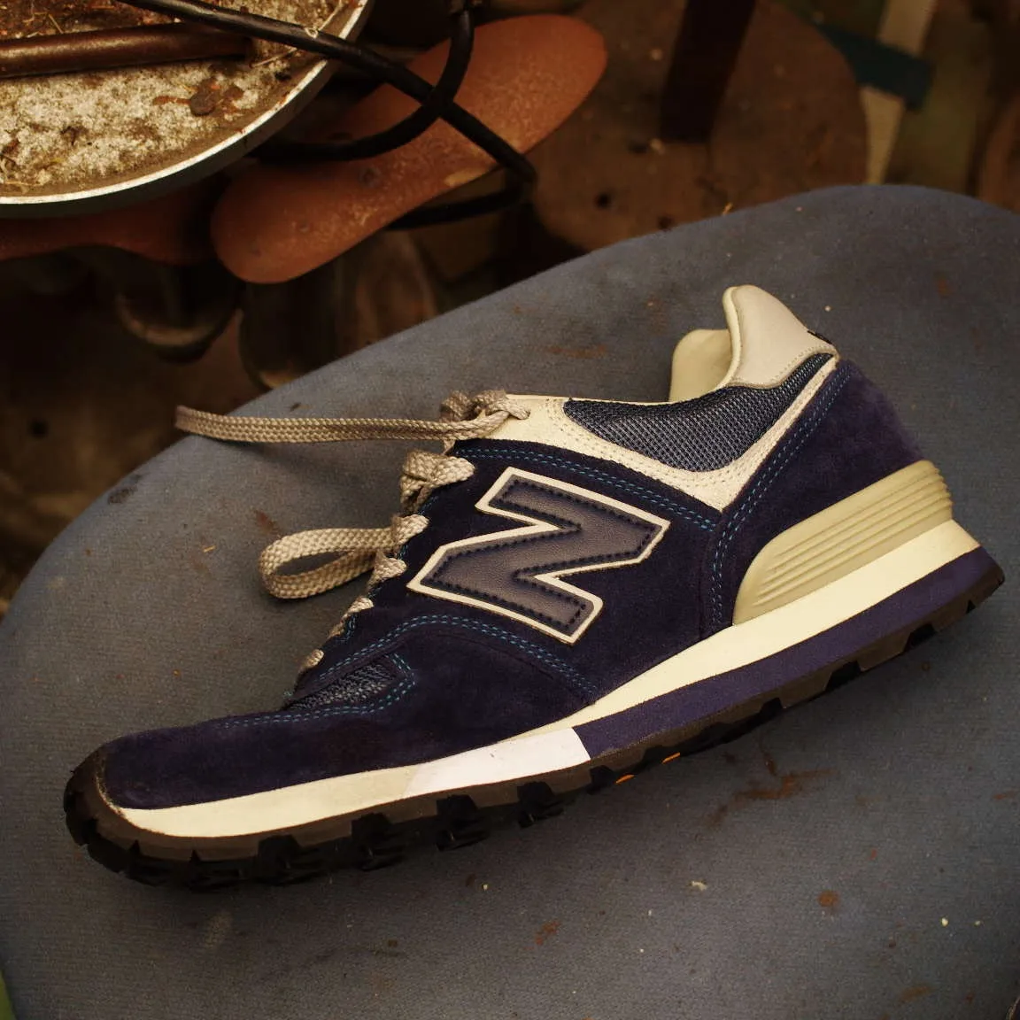 大阪府　K様　New Balance　576　靴底交換