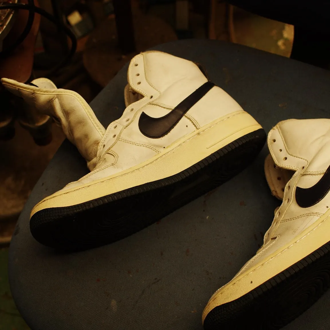 広島県　S様　NIKE　Air Force1　ソール内クッシ...