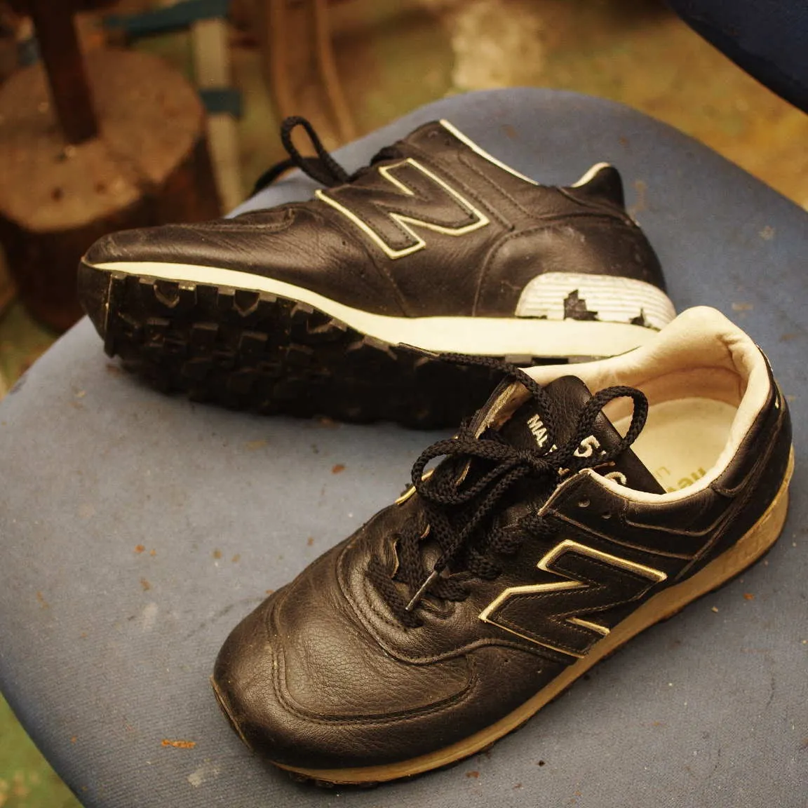 茨城県　T様　New Balance　576　ヒールカップ交...