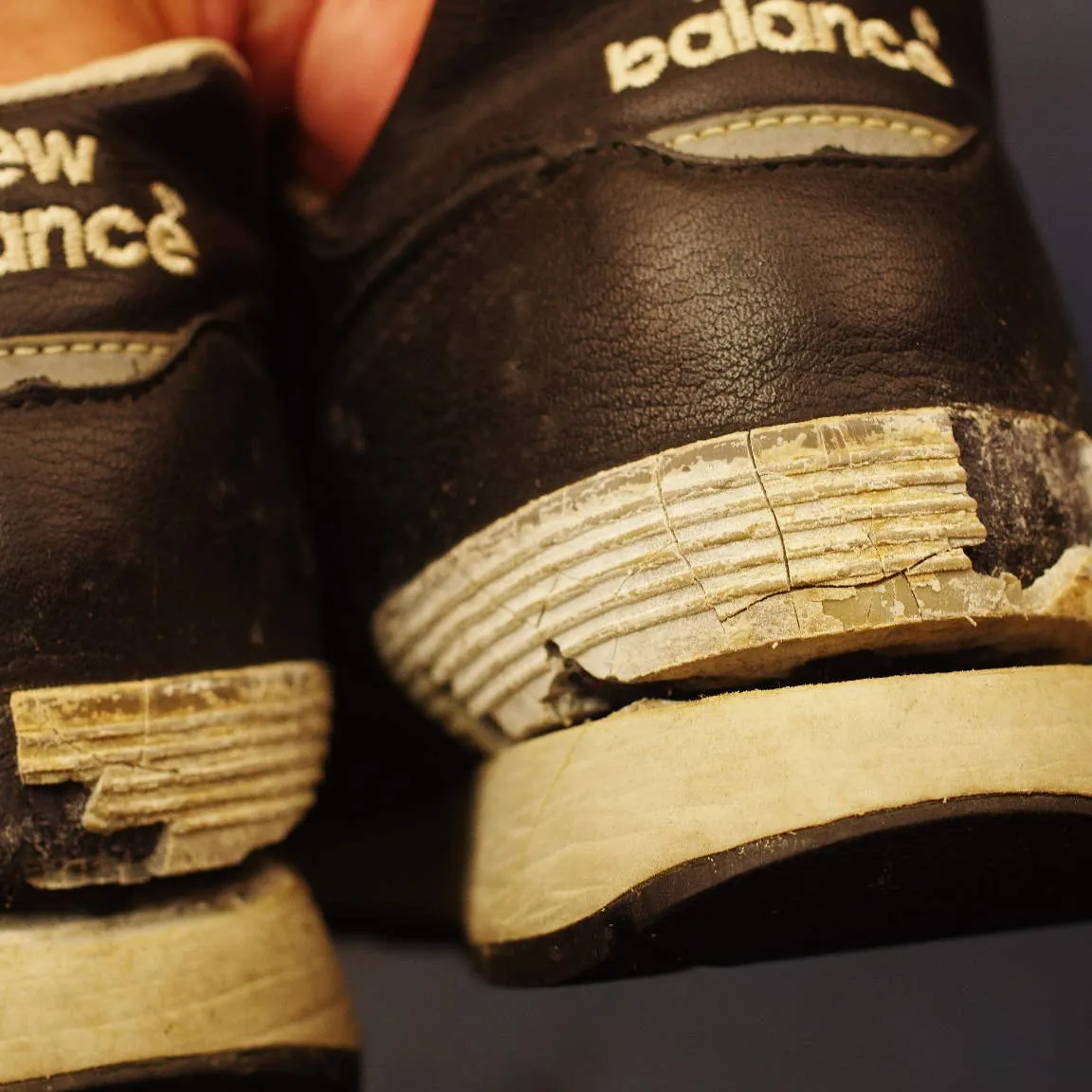 茨城県　T様　New Balance　576　ヒールカップ交...