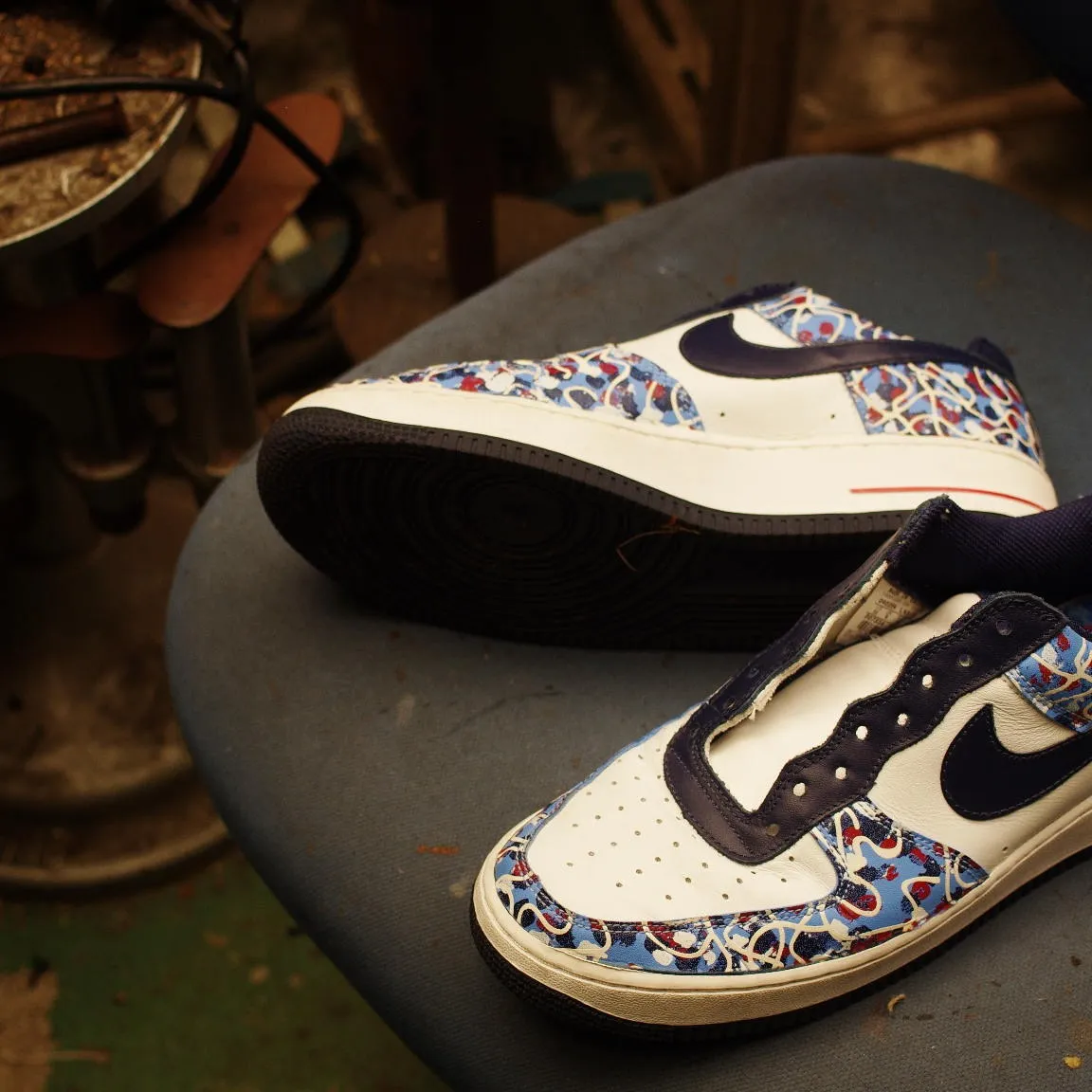 千葉県　T様　NIKE　Air Force1　ソール内クッシ...