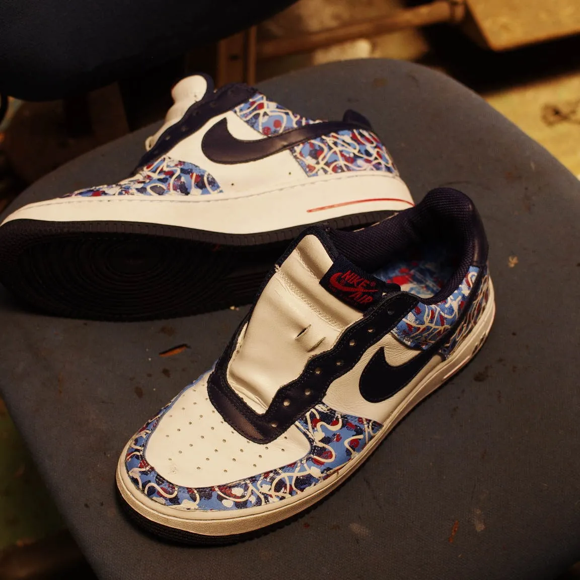 千葉県　T様　NIKE　Air Force1　ソール内クッシ...