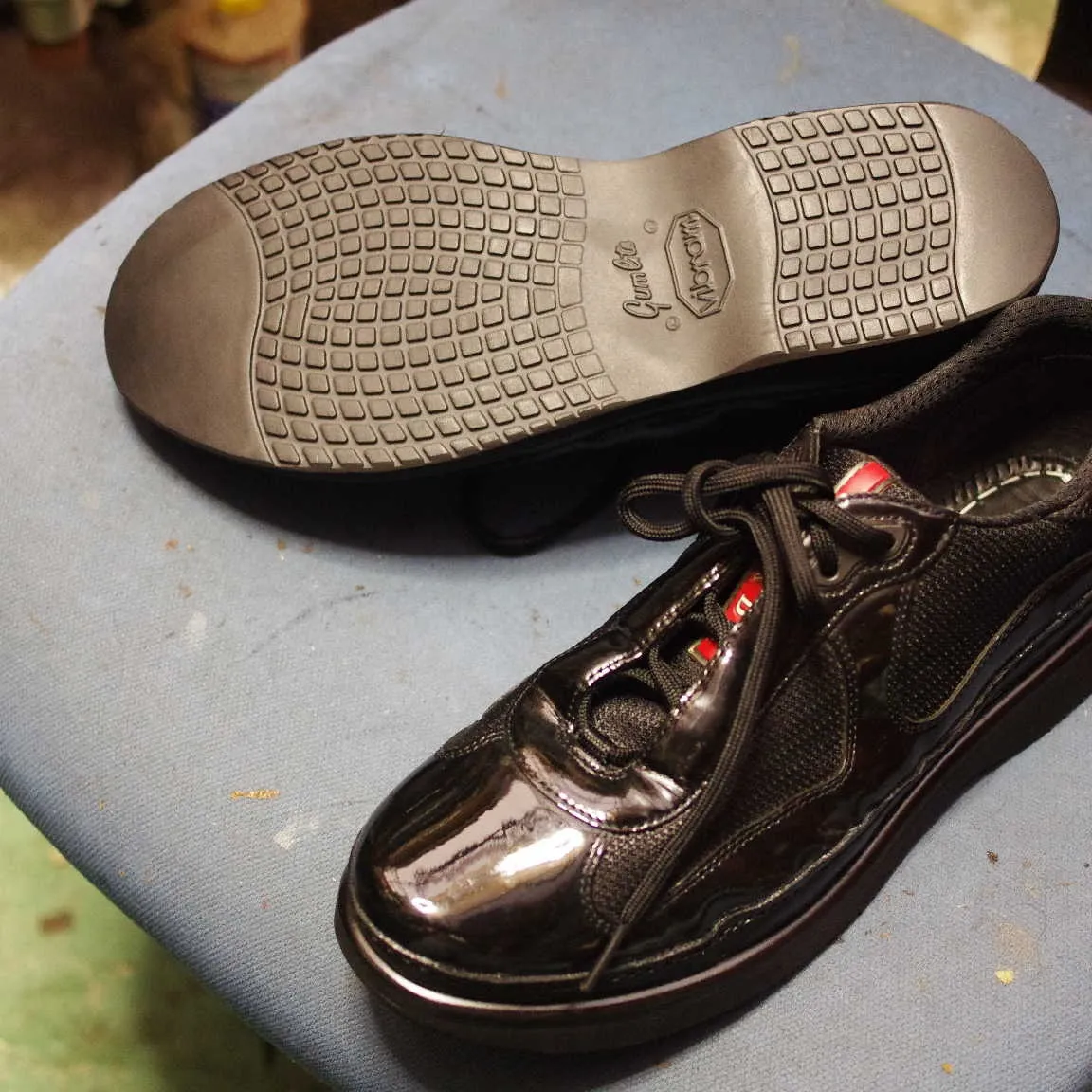 東京都　H様　PRADA　SPORT　オールソール修理