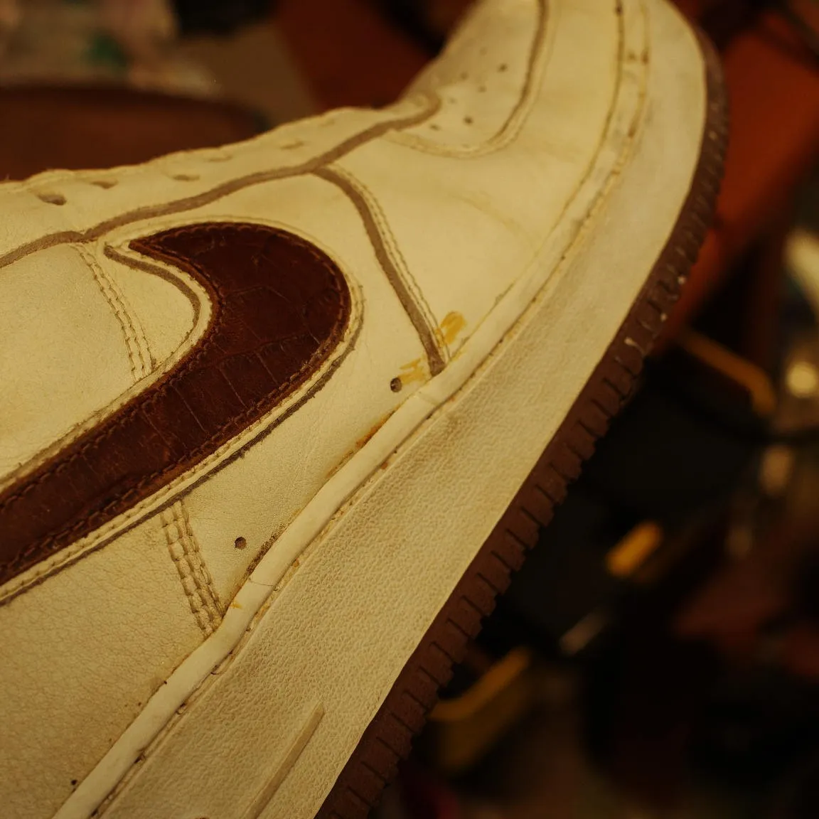 神奈川県　K様　NIKE　Air Force1　ソール縫直し