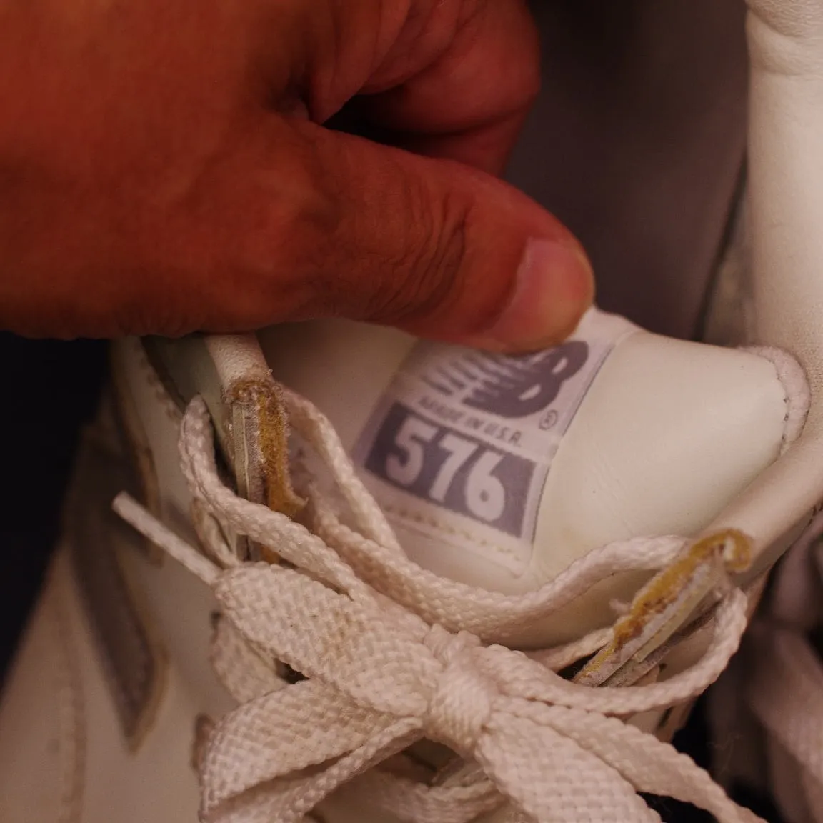 栃木県　N様　New Balance　576　ヒールカップ交...