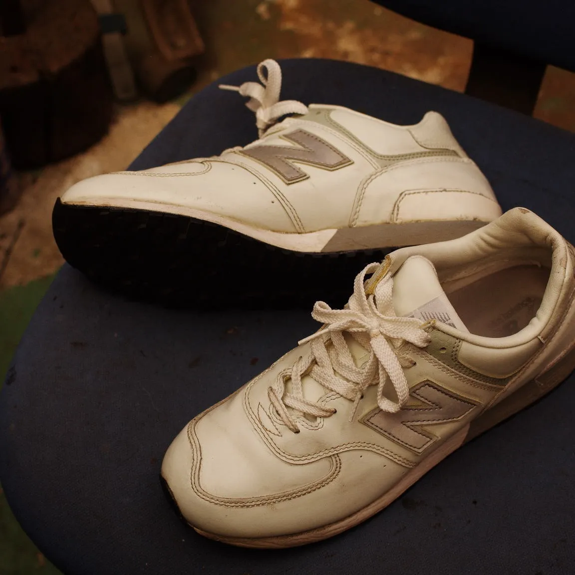 栃木県　N様　New Balance　576　ヒールカップ交...