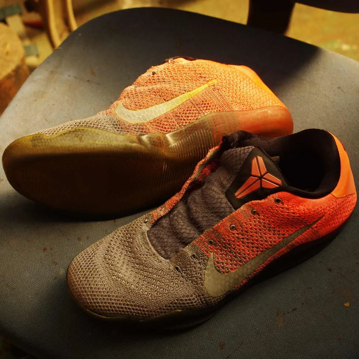 青森県　N様　NIKEKobeバスケットボールシューズ底剥が...