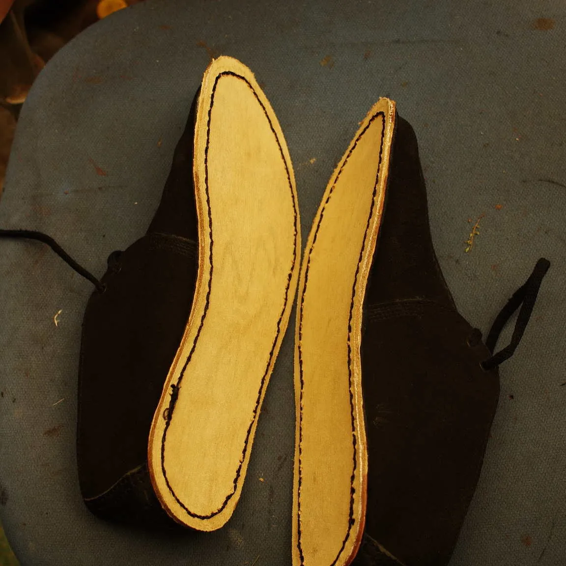 茨城県　N様　Clarks　デザートトレック　オールソール交...
