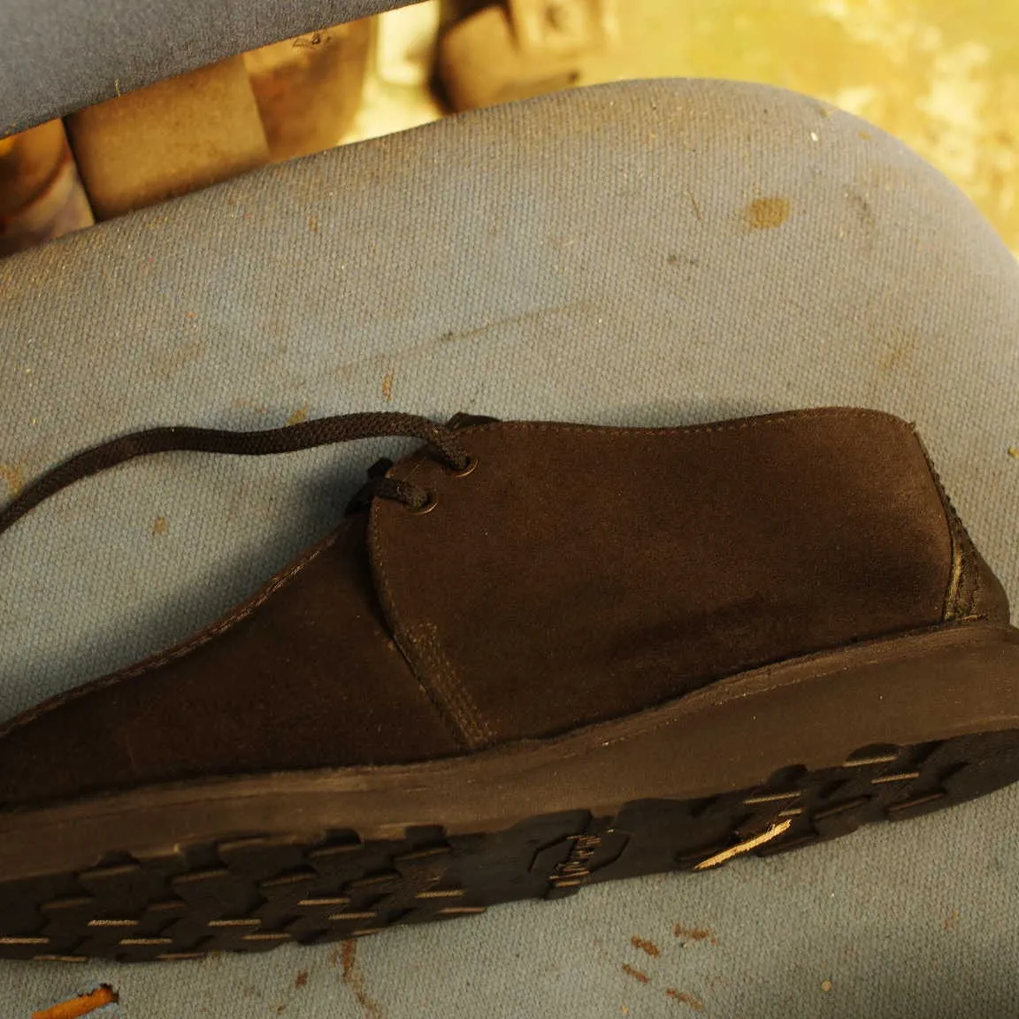 茨城県　N様　Clarks　デザートトレック　オールソール交...