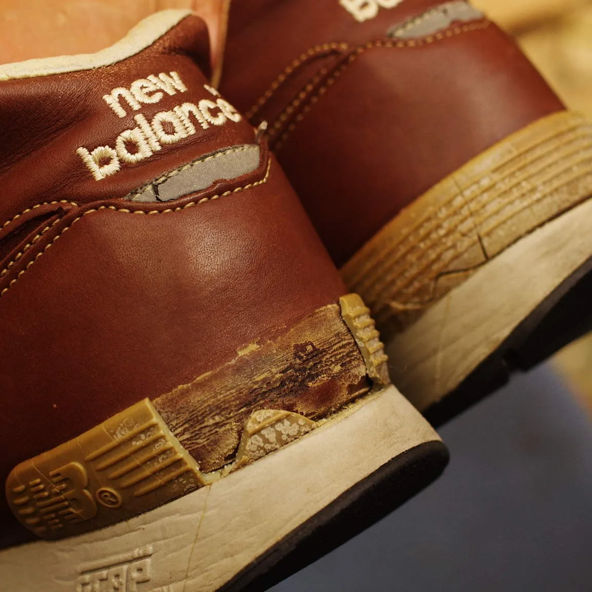 長崎県　S様　New Balance　576　ヒールカップ交...