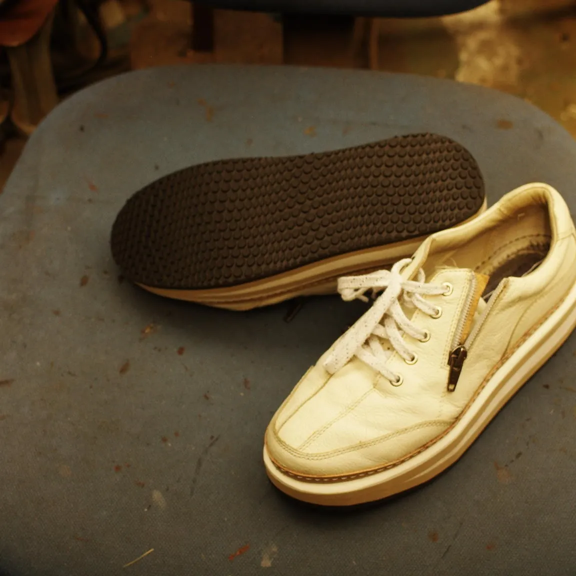 福井県　N様　Joya　ウォーキングシューズ　カスタムオール...