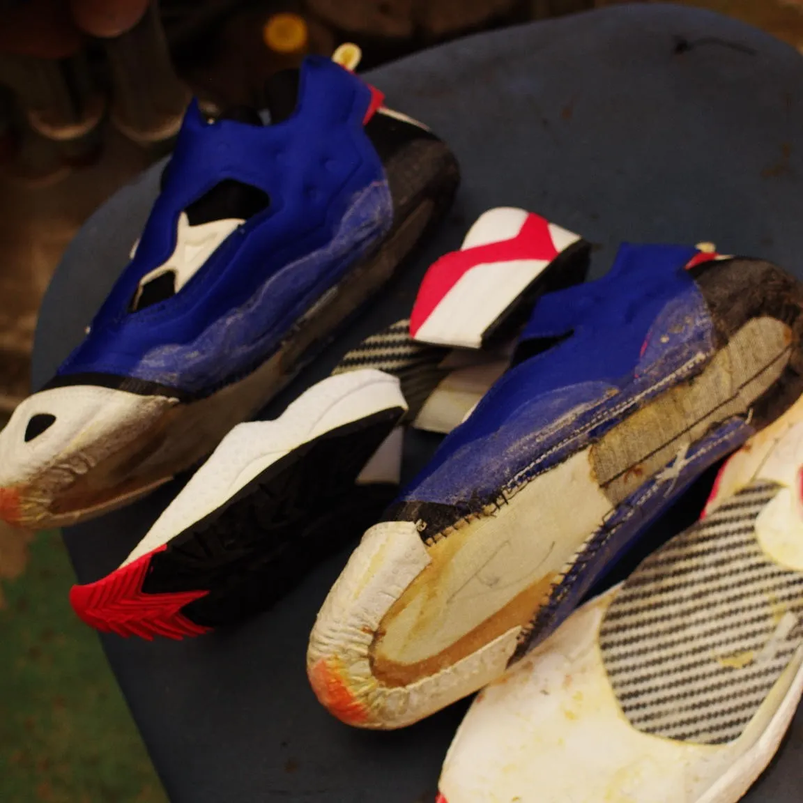 静岡県　K様　Reebok　インスタポンプフューリー　ソール...