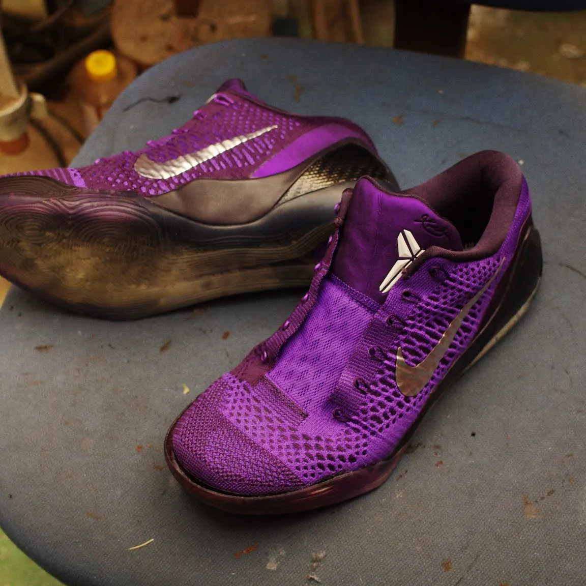 東京都　K様　NIKE　Kobeソール剥がれ修理