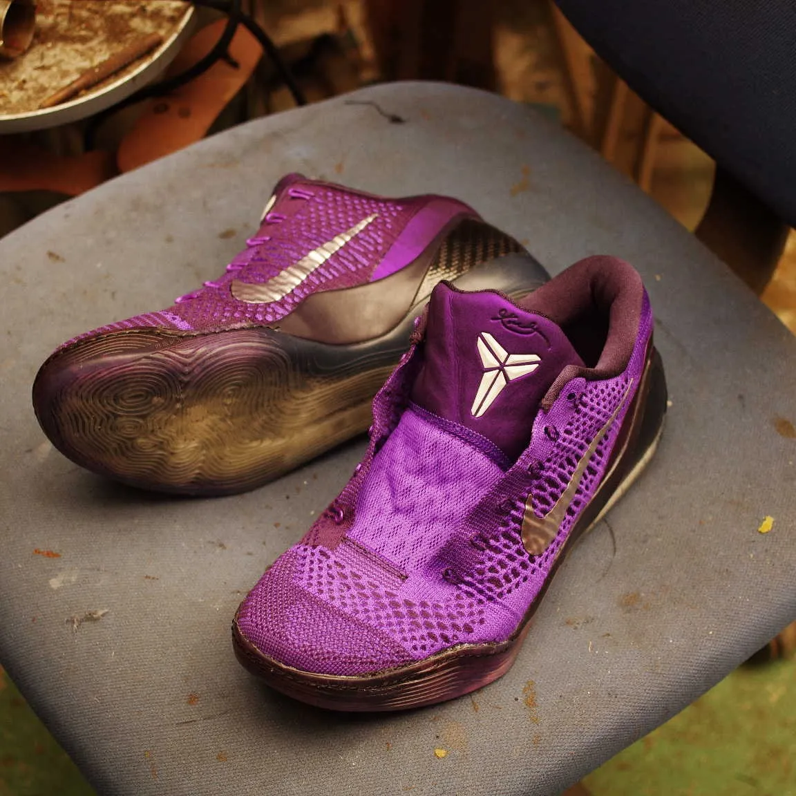 東京都　K様　NIKE　Kobeソール剥がれ修理