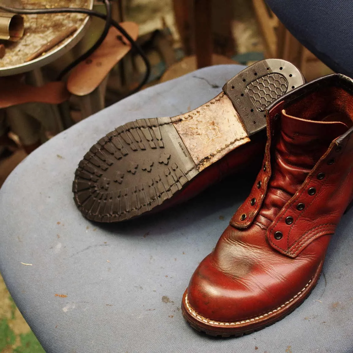 広島県　K様　REDWING　Beckmann　ハーフソール...