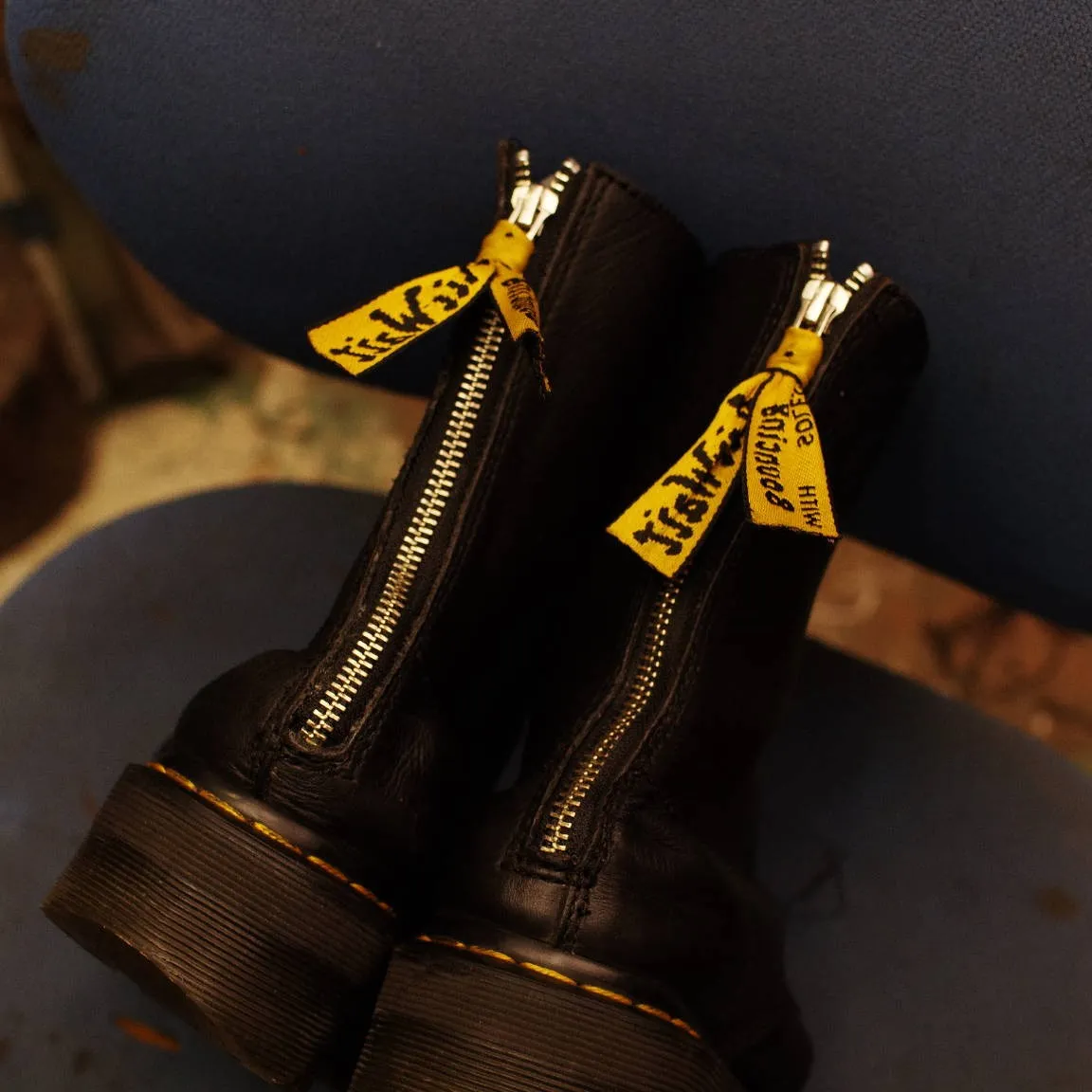 鹿児島県 T様 ドクターマーチン ブーツ ファスナー交換