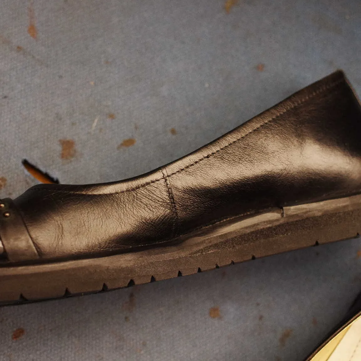 茨城県 H様 ECCO バレエパンプスオールソール交換修理