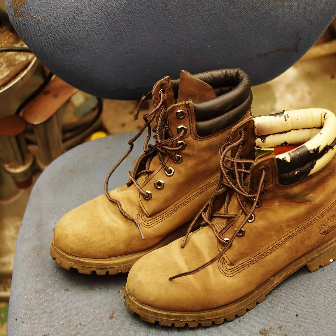 東京都　F様　Timberland　フィールドブーツ履き口ス...