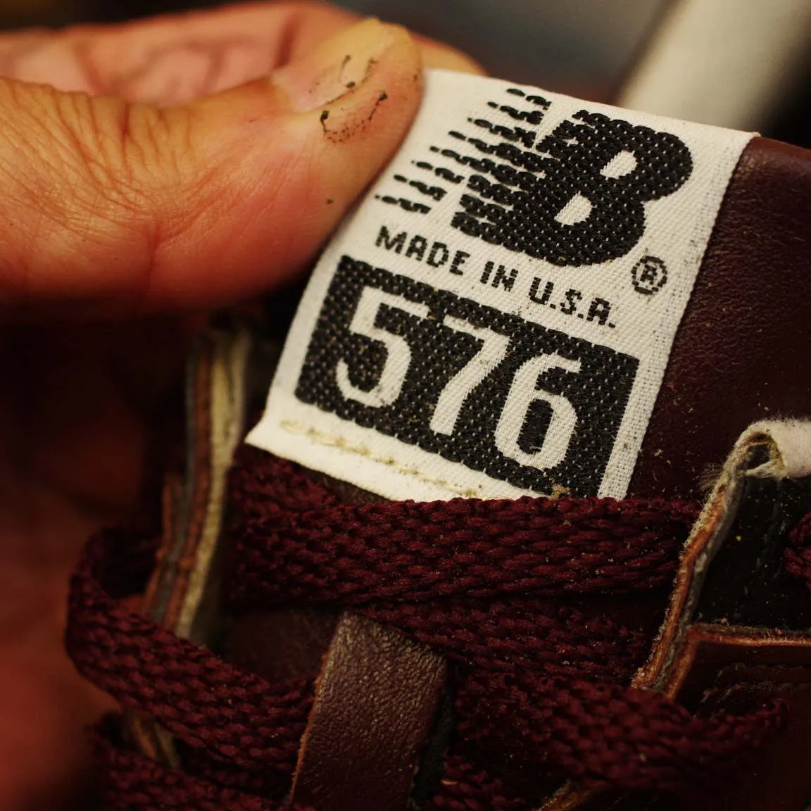 神奈川県 S様 ニューバランス 576 ウェッジヒール交換