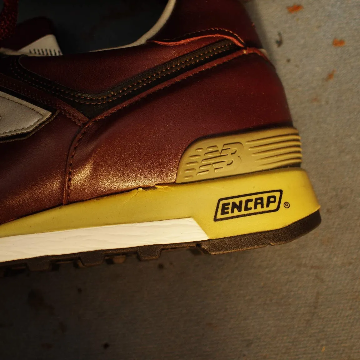 神奈川県 S様 ニューバランス 576 ウェッジヒール交換