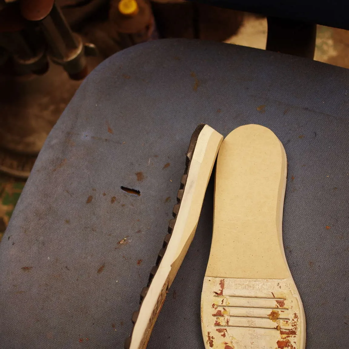 神奈川県 S様 ニューバランス 576 ウェッジヒール交換