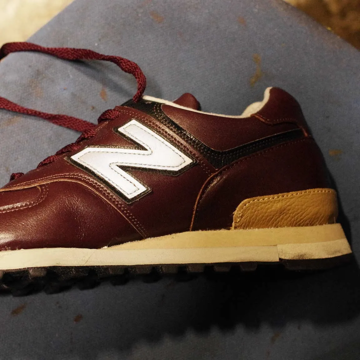 神奈川県 S様 ニューバランス 576 ウェッジヒール交換