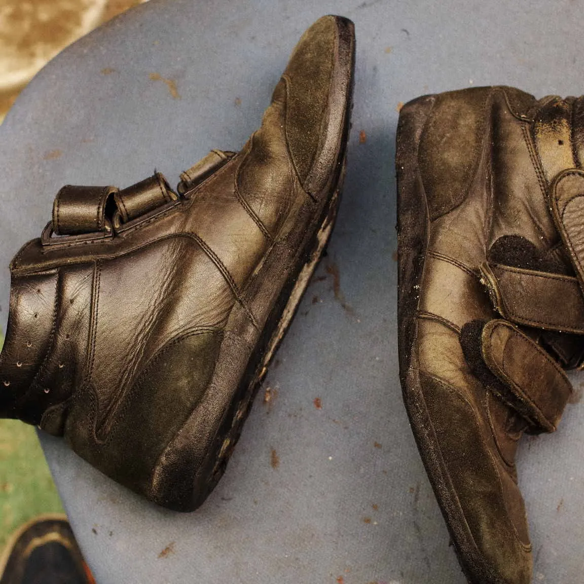 京都府 K様 ドイツ軍ベルクロパイロットシューズ オールソー...