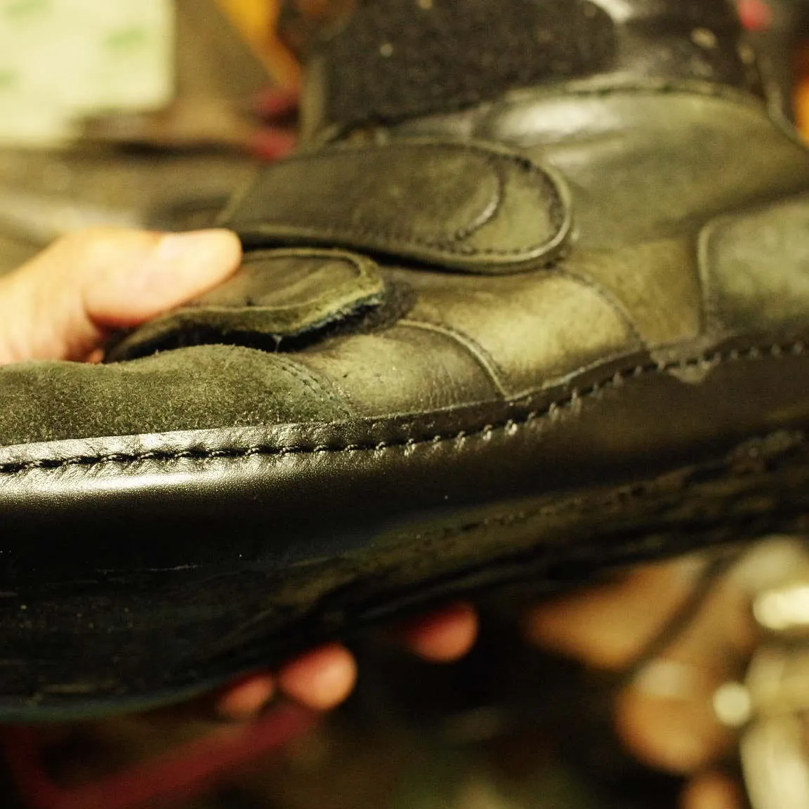 京都府 K様 ドイツ軍ベルクロパイロットシューズ オールソー...