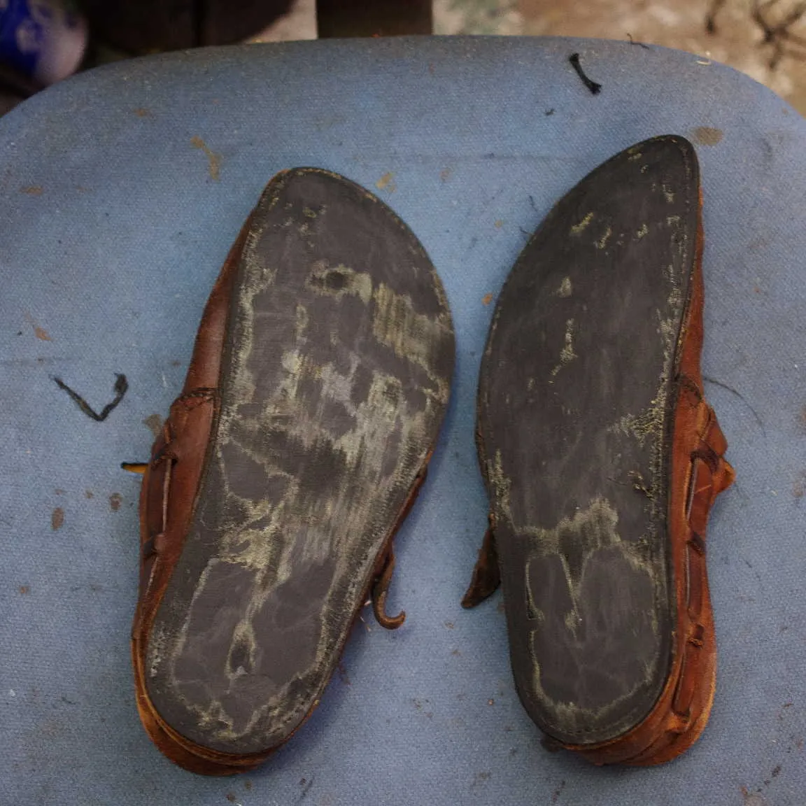 兵庫県 A様 オーロラシューズソール張替え