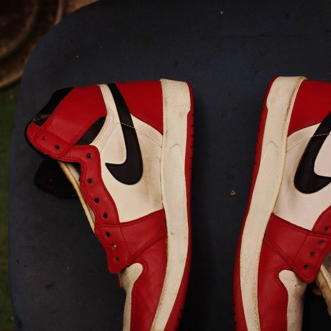 倉敷市 H様 NIKE エア・ジョーダン1.5 ソール剥がれ...