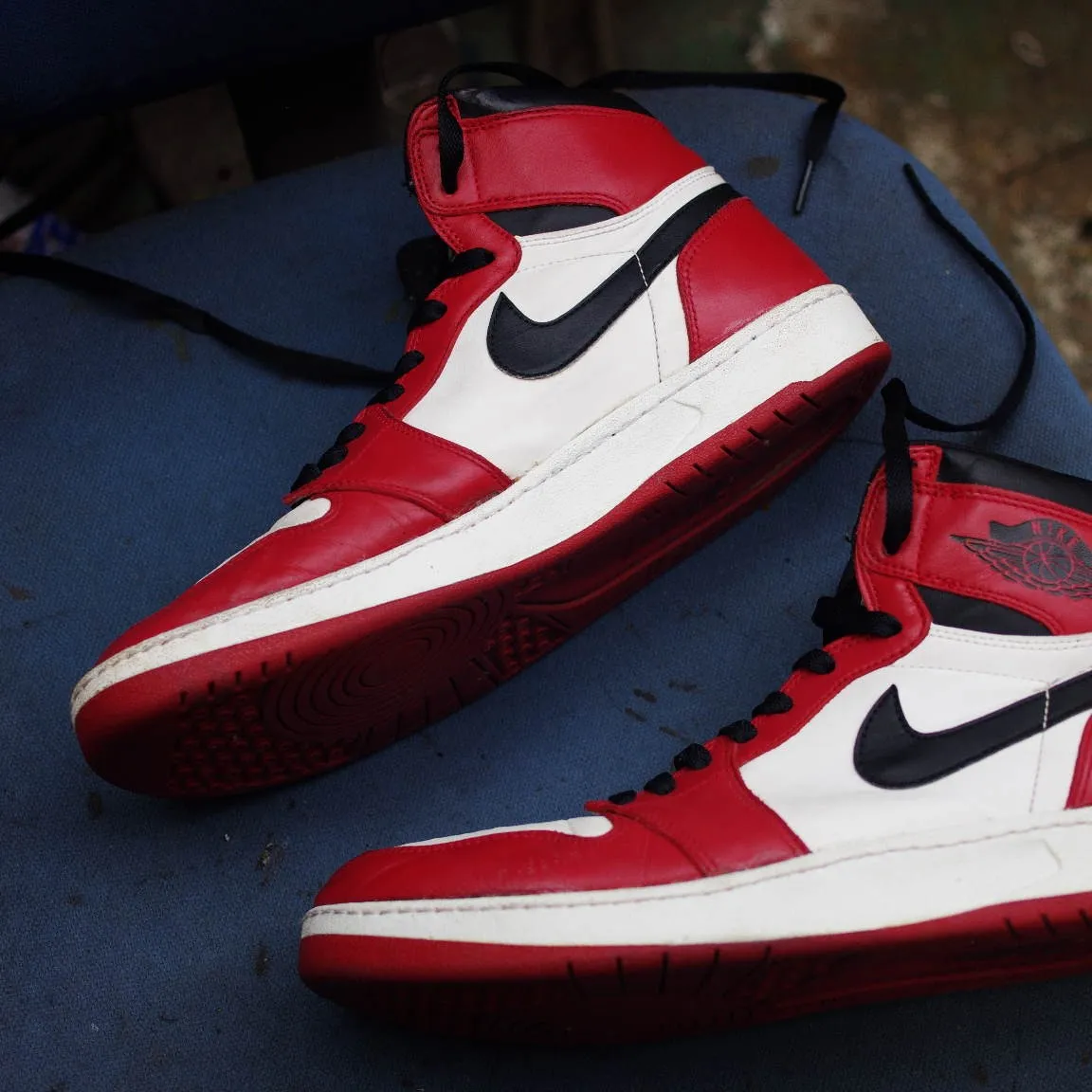 倉敷市 H様 NIKE エア・ジョーダン1.5 ソール剥がれ...