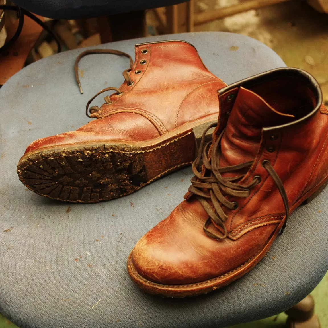 倉敷市　K様　REDWING　Beckmann　ハーフソール...