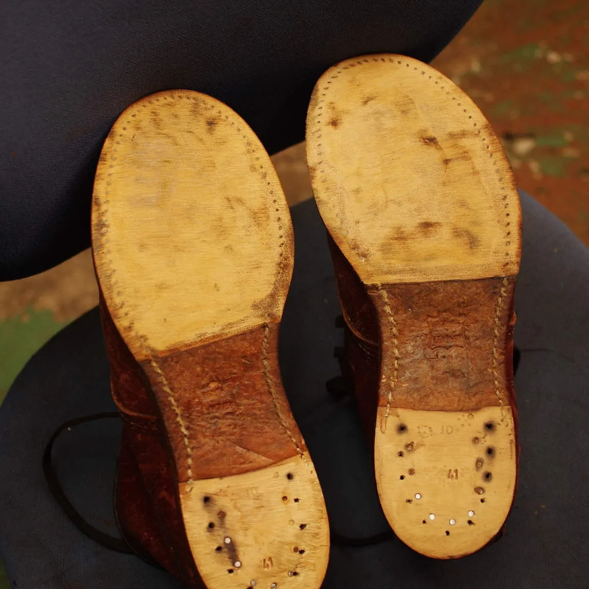 倉敷市 K様 REDWING Beckmann ハーフソール...